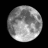 Moon age: 13 days, 18 hours, 35 minutes,100%