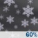 Tonight: Snow showers likely. Cloudy, with a low around 28. West wind 3 to 7 mph. Chance of precipitation is 60%. New snow accumulation of 1 to 2 inches possible. Tonight: Snow Showers Likely
